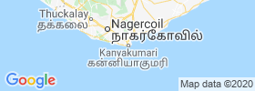 Kanniyakumari map